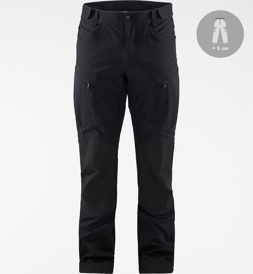 Haglöfs Mens Rugged Mountain Hiking Pants Black New Zealand 10683XOIM
